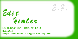 edit himler business card